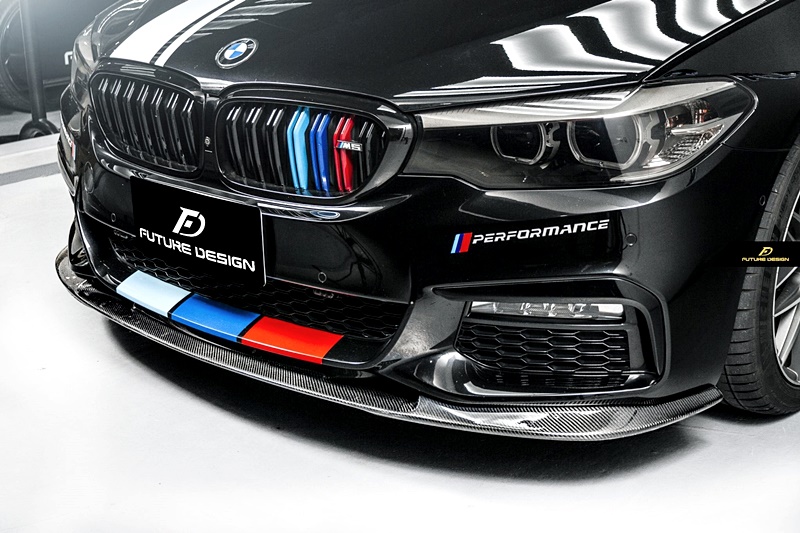 BMW G30- 3D style Carbon Front Lip 01